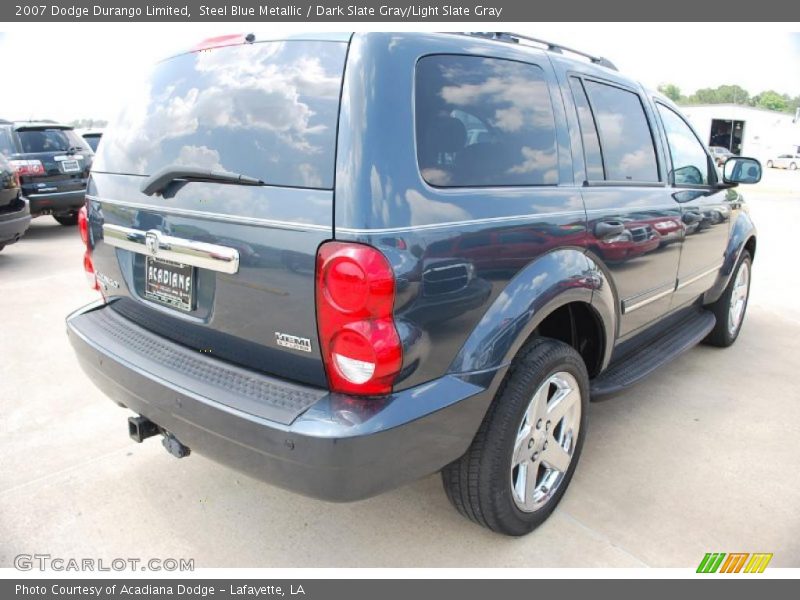 Steel Blue Metallic / Dark Slate Gray/Light Slate Gray 2007 Dodge Durango Limited