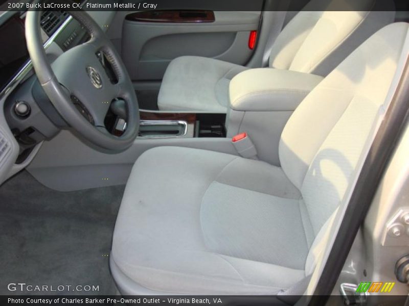 Platinum Metallic / Gray 2007 Buick LaCrosse CX