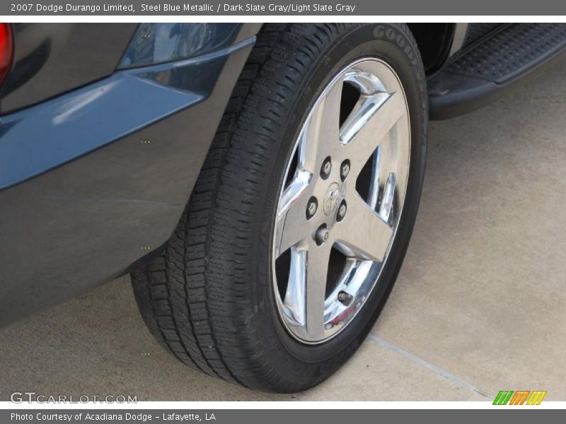 Steel Blue Metallic / Dark Slate Gray/Light Slate Gray 2007 Dodge Durango Limited