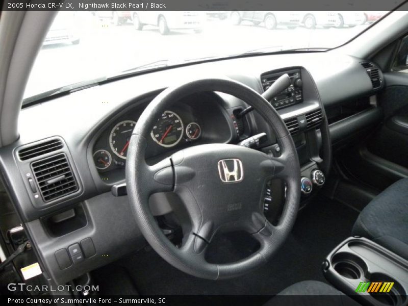  2005 CR-V LX Black Interior