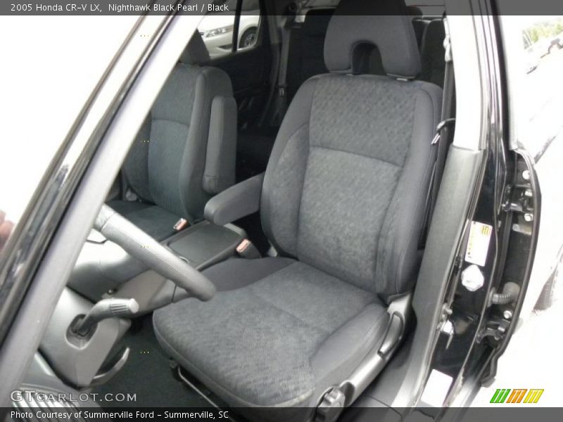  2005 CR-V LX Black Interior