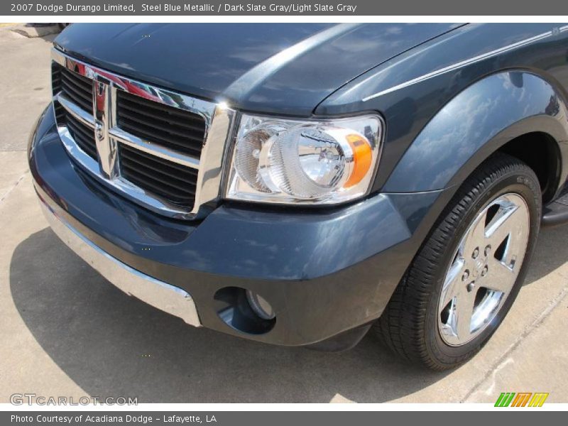 Steel Blue Metallic / Dark Slate Gray/Light Slate Gray 2007 Dodge Durango Limited