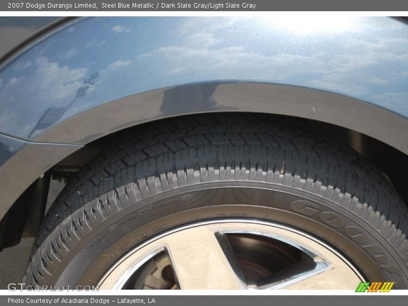Steel Blue Metallic / Dark Slate Gray/Light Slate Gray 2007 Dodge Durango Limited