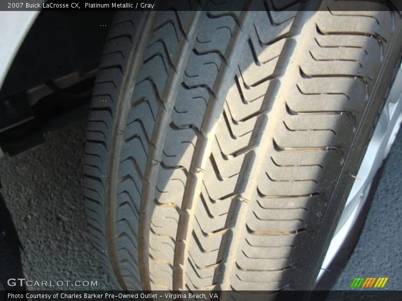 Platinum Metallic / Gray 2007 Buick LaCrosse CX