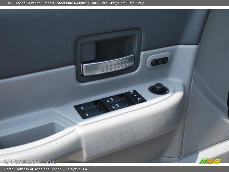 Steel Blue Metallic / Dark Slate Gray/Light Slate Gray 2007 Dodge Durango Limited