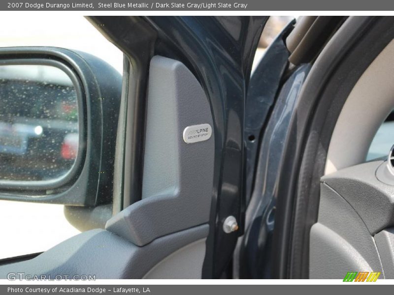 Steel Blue Metallic / Dark Slate Gray/Light Slate Gray 2007 Dodge Durango Limited