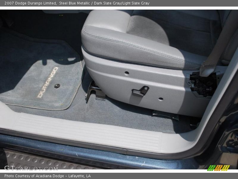 Steel Blue Metallic / Dark Slate Gray/Light Slate Gray 2007 Dodge Durango Limited