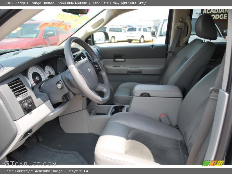 Steel Blue Metallic / Dark Slate Gray/Light Slate Gray 2007 Dodge Durango Limited