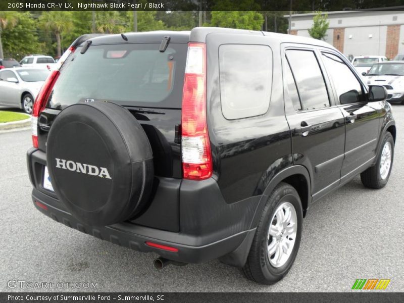 Nighthawk Black Pearl / Black 2005 Honda CR-V LX