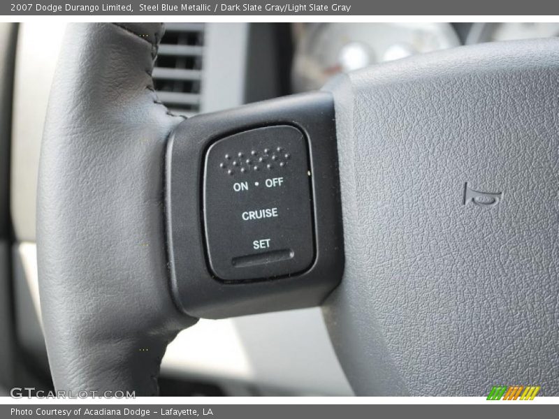 Steel Blue Metallic / Dark Slate Gray/Light Slate Gray 2007 Dodge Durango Limited