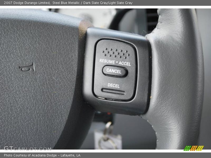 Steel Blue Metallic / Dark Slate Gray/Light Slate Gray 2007 Dodge Durango Limited