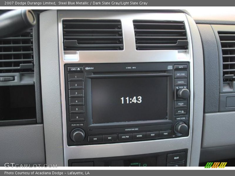 Steel Blue Metallic / Dark Slate Gray/Light Slate Gray 2007 Dodge Durango Limited