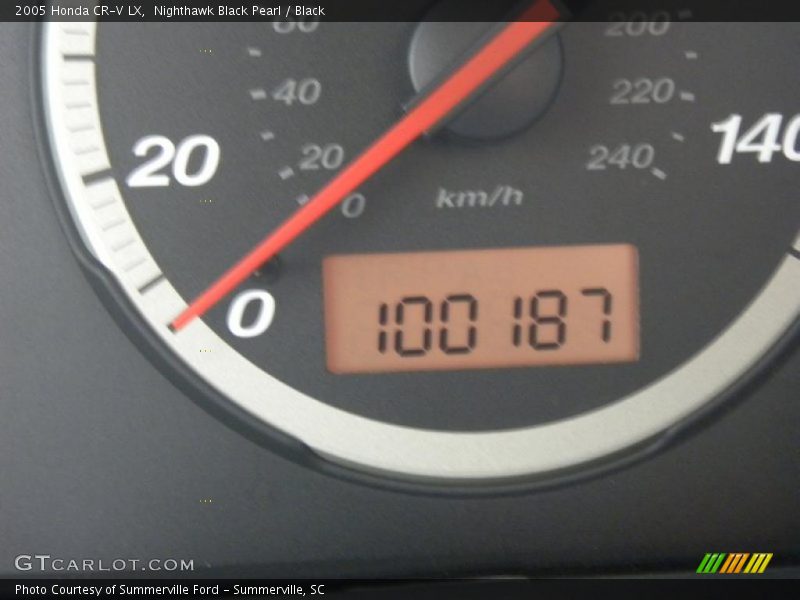 Nighthawk Black Pearl / Black 2005 Honda CR-V LX