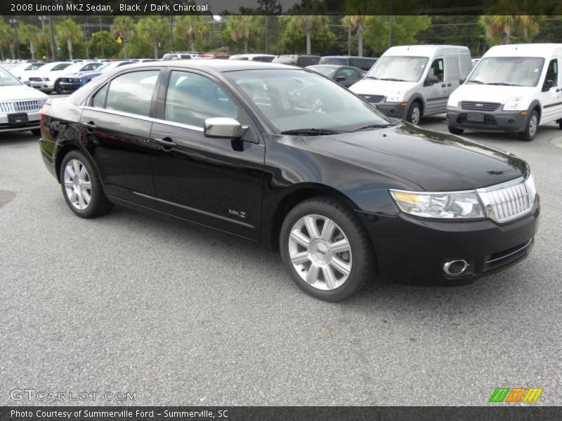 Black / Dark Charcoal 2008 Lincoln MKZ Sedan