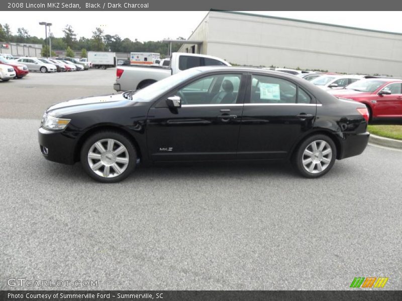 Black / Dark Charcoal 2008 Lincoln MKZ Sedan