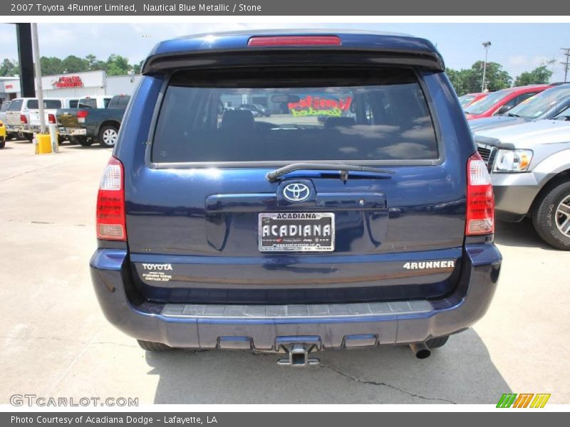 Nautical Blue Metallic / Stone 2007 Toyota 4Runner Limited