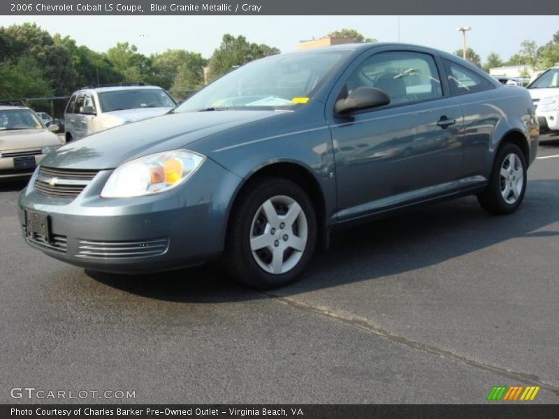 Blue Granite Metallic / Gray 2006 Chevrolet Cobalt LS Coupe