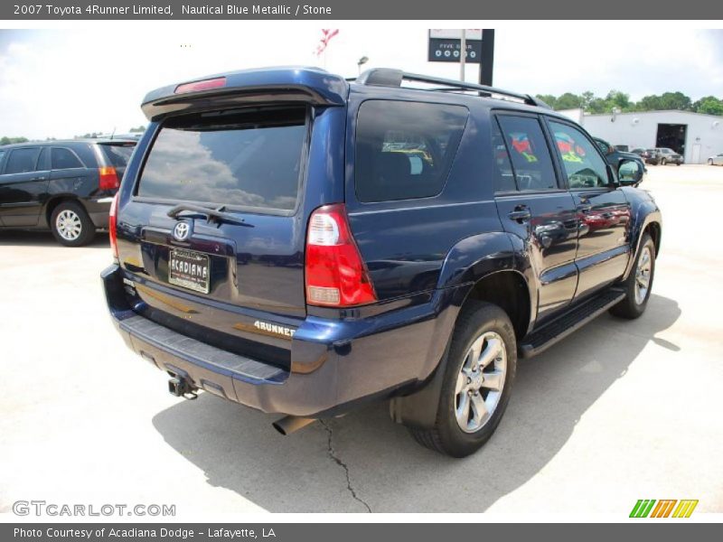 Nautical Blue Metallic / Stone 2007 Toyota 4Runner Limited