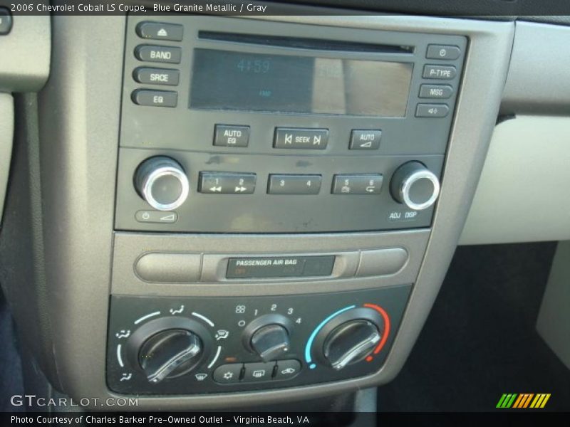 Blue Granite Metallic / Gray 2006 Chevrolet Cobalt LS Coupe