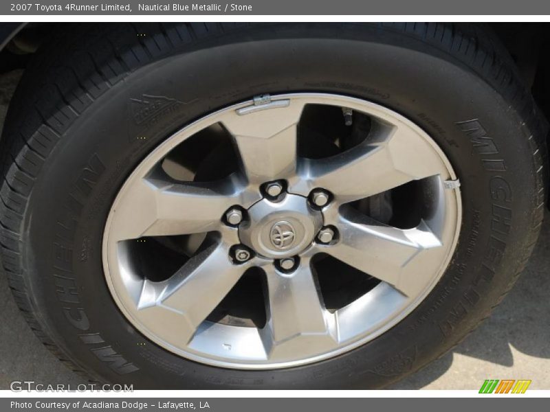 Nautical Blue Metallic / Stone 2007 Toyota 4Runner Limited