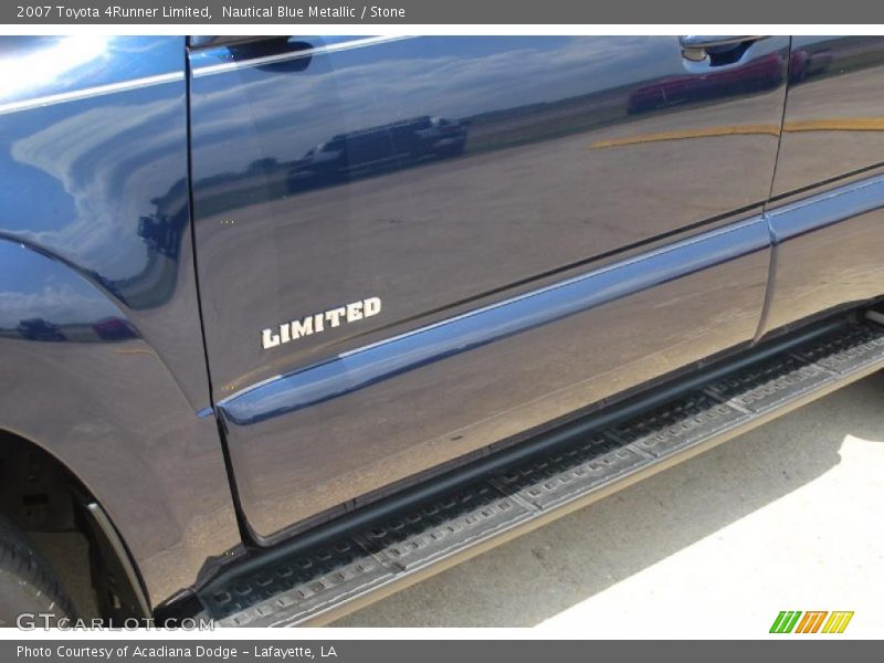 Nautical Blue Metallic / Stone 2007 Toyota 4Runner Limited