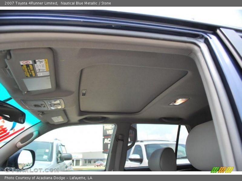 Nautical Blue Metallic / Stone 2007 Toyota 4Runner Limited