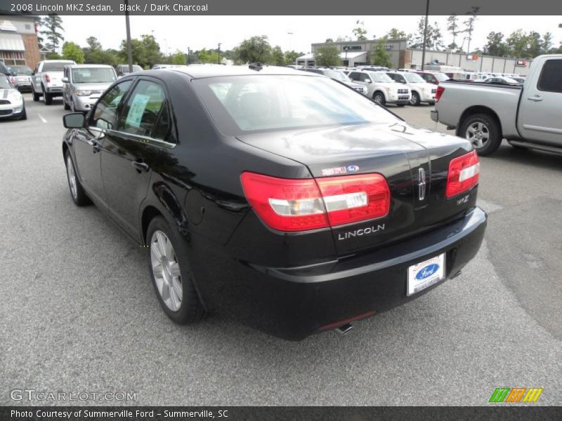 Black / Dark Charcoal 2008 Lincoln MKZ Sedan