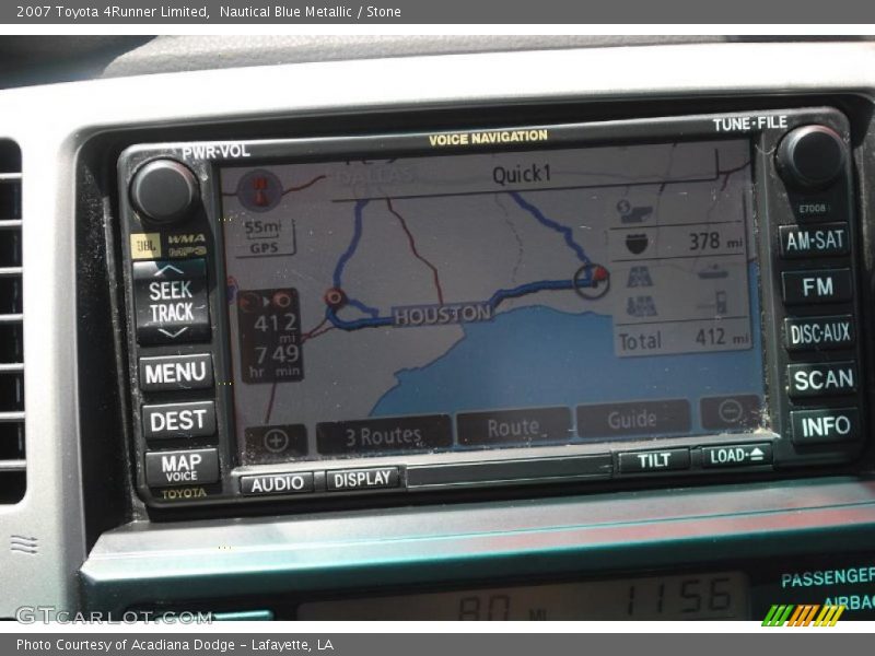 Nautical Blue Metallic / Stone 2007 Toyota 4Runner Limited