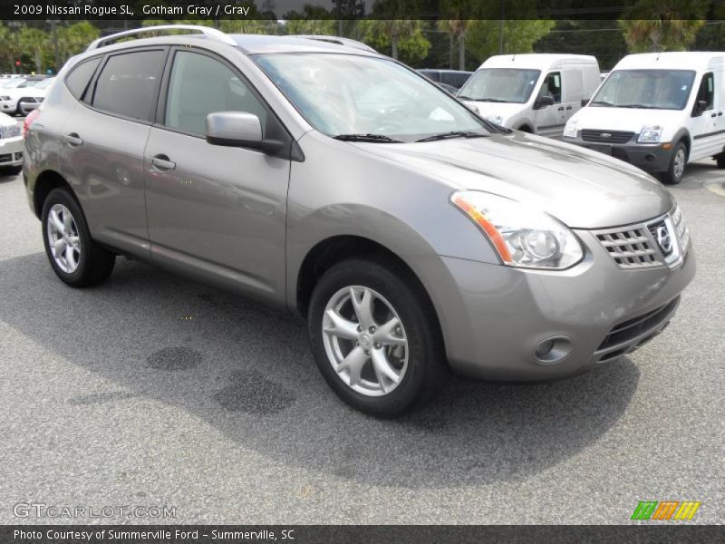 Gotham Gray / Gray 2009 Nissan Rogue SL
