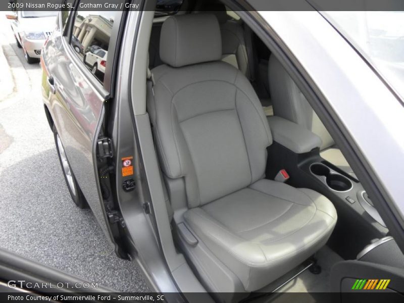 Gotham Gray / Gray 2009 Nissan Rogue SL