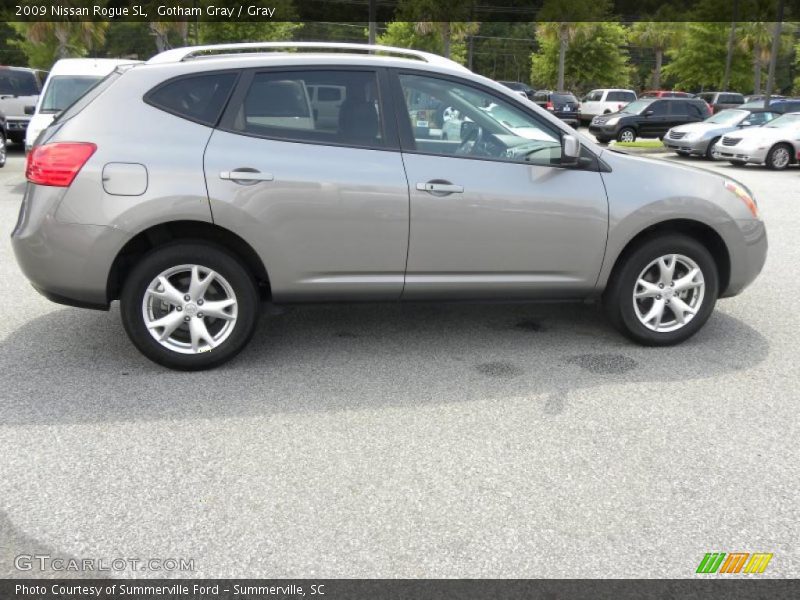 Gotham Gray / Gray 2009 Nissan Rogue SL
