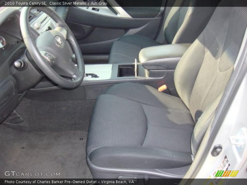 Classic Silver Metallic / Ash Gray 2010 Toyota Camry SE