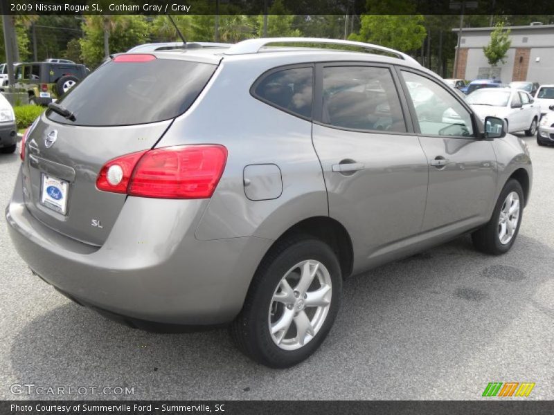 Gotham Gray / Gray 2009 Nissan Rogue SL