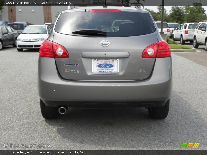 Gotham Gray / Gray 2009 Nissan Rogue SL