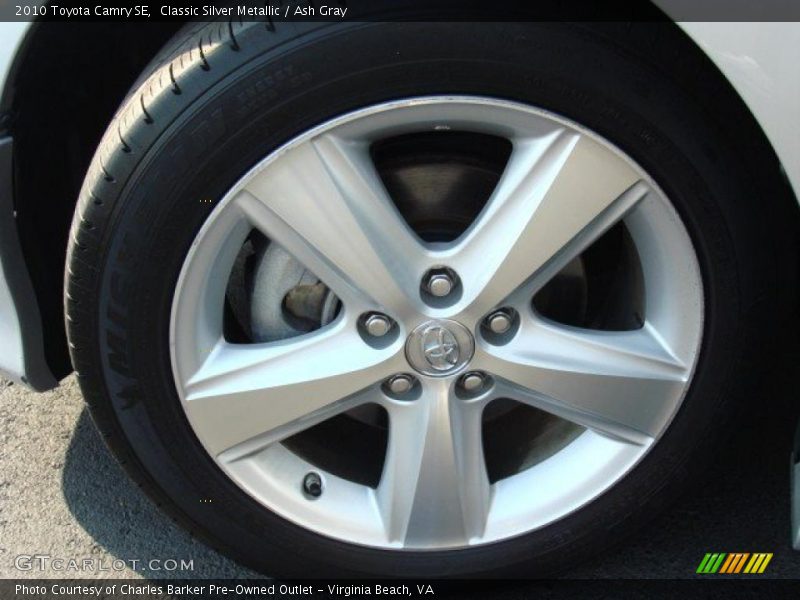 Classic Silver Metallic / Ash Gray 2010 Toyota Camry SE