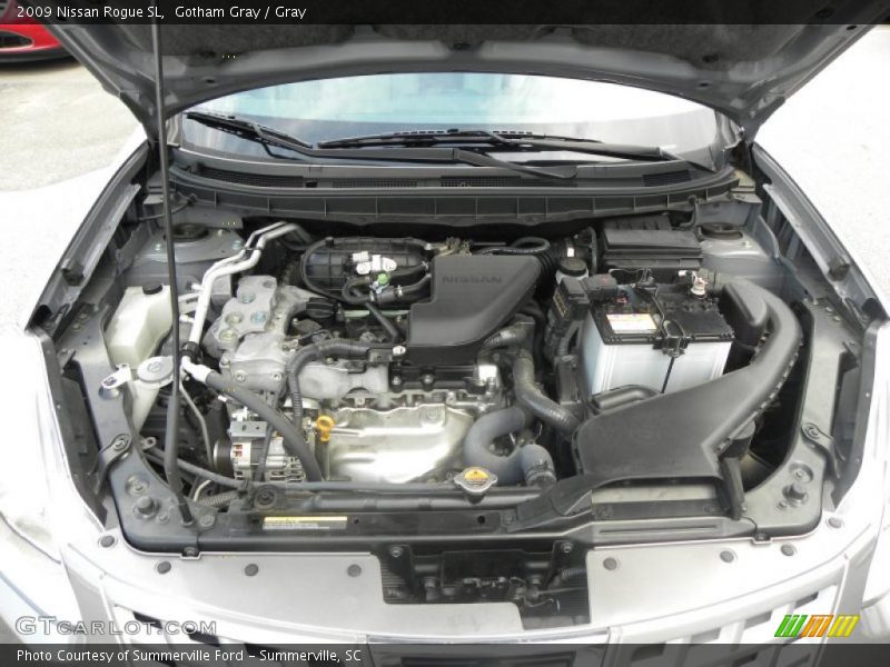 Gotham Gray / Gray 2009 Nissan Rogue SL