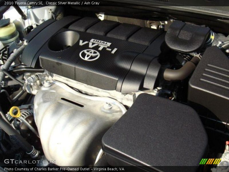 Classic Silver Metallic / Ash Gray 2010 Toyota Camry SE