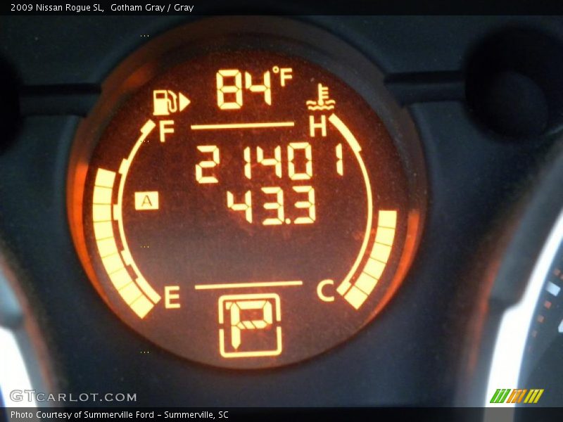 Gotham Gray / Gray 2009 Nissan Rogue SL
