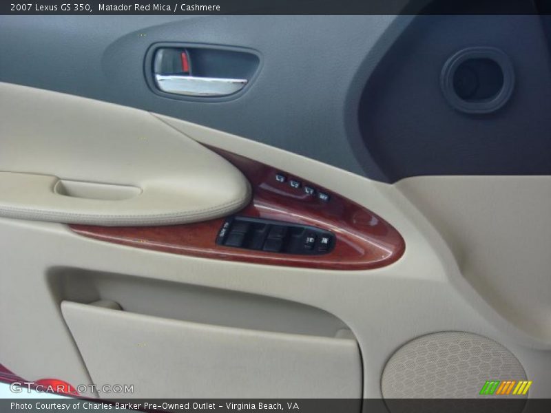 Matador Red Mica / Cashmere 2007 Lexus GS 350