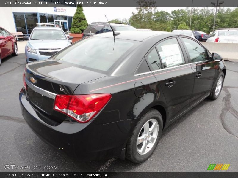 Black Granite Metallic / Jet Black 2011 Chevrolet Cruze LT