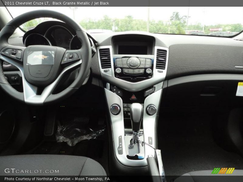 Black Granite Metallic / Jet Black 2011 Chevrolet Cruze LT