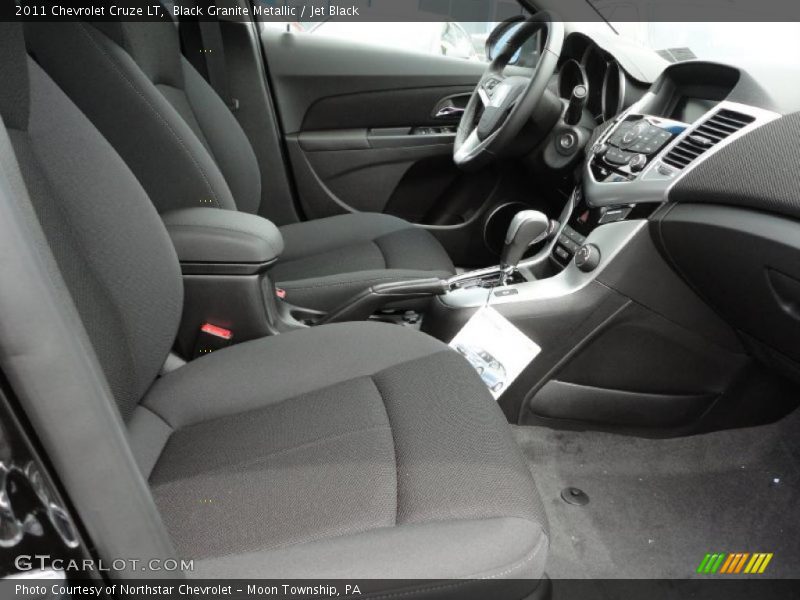 Black Granite Metallic / Jet Black 2011 Chevrolet Cruze LT