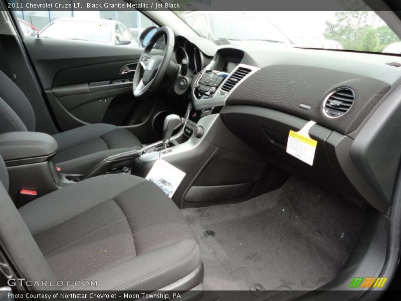 Black Granite Metallic / Jet Black 2011 Chevrolet Cruze LT