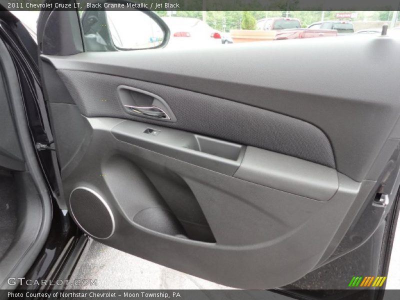 Black Granite Metallic / Jet Black 2011 Chevrolet Cruze LT