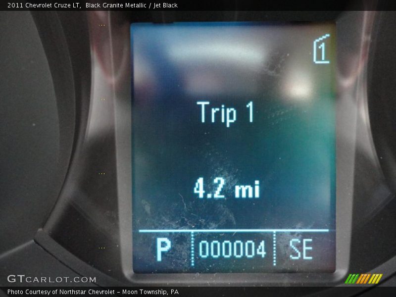 Black Granite Metallic / Jet Black 2011 Chevrolet Cruze LT