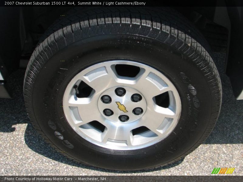 Summit White / Light Cashmere/Ebony 2007 Chevrolet Suburban 1500 LT 4x4