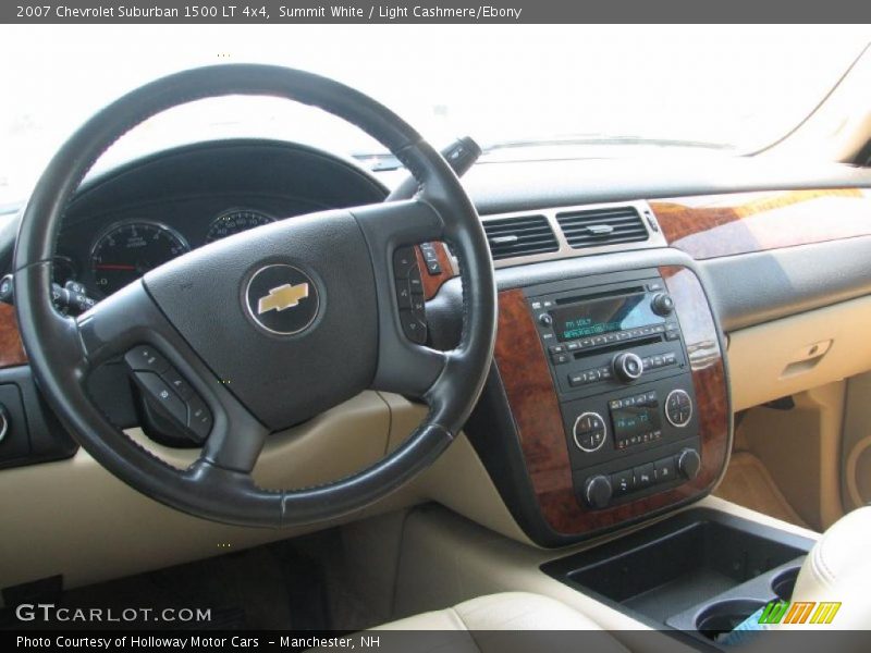 Summit White / Light Cashmere/Ebony 2007 Chevrolet Suburban 1500 LT 4x4