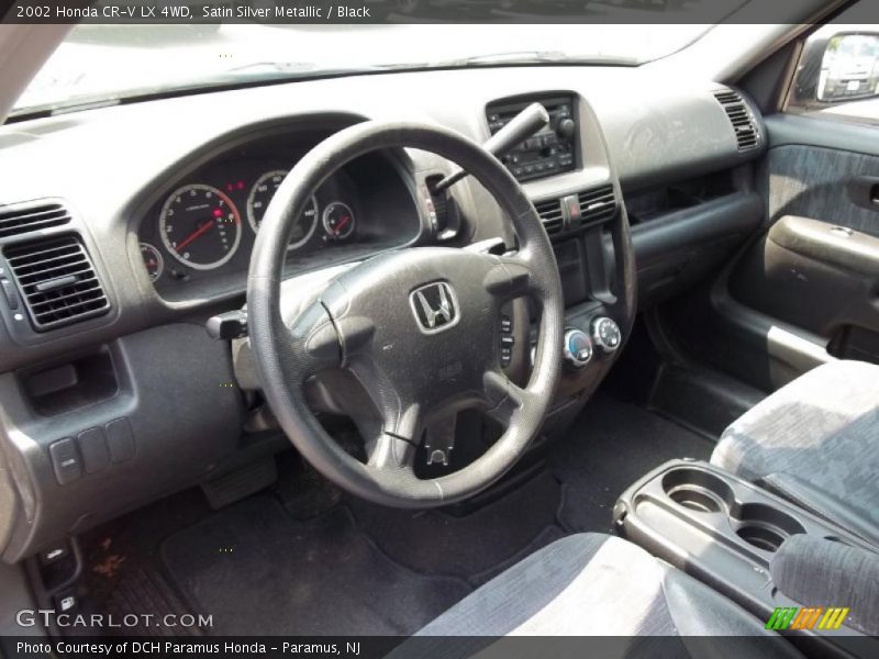  2002 CR-V LX 4WD Black Interior