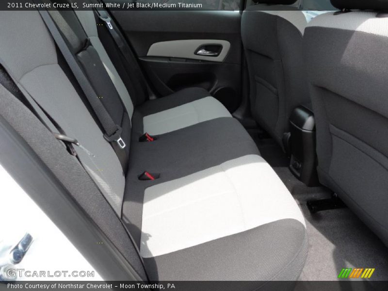 Summit White / Jet Black/Medium Titanium 2011 Chevrolet Cruze LS