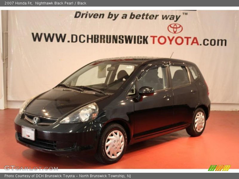 Nighthawk Black Pearl / Black 2007 Honda Fit